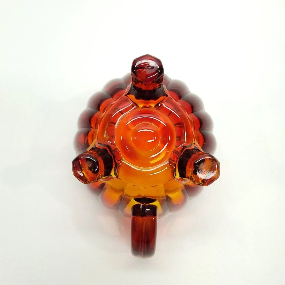 Imperial‎ Glass Amberina Pillar Flute Creamer Handle Round 1940's Vintage Retro